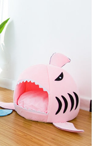 Creative Dual-Purpose Shark Pet's Bed
