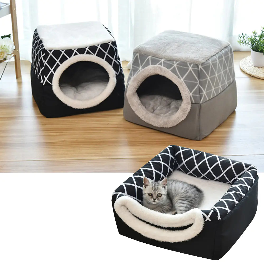 Huisdier Honden- en Kattenbed Villa - Dual Use Space Capsule