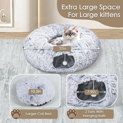Cat Tunnel Bed