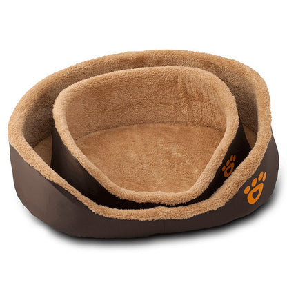 Premium Rond Honden en kattenbed - Zacht & Warm