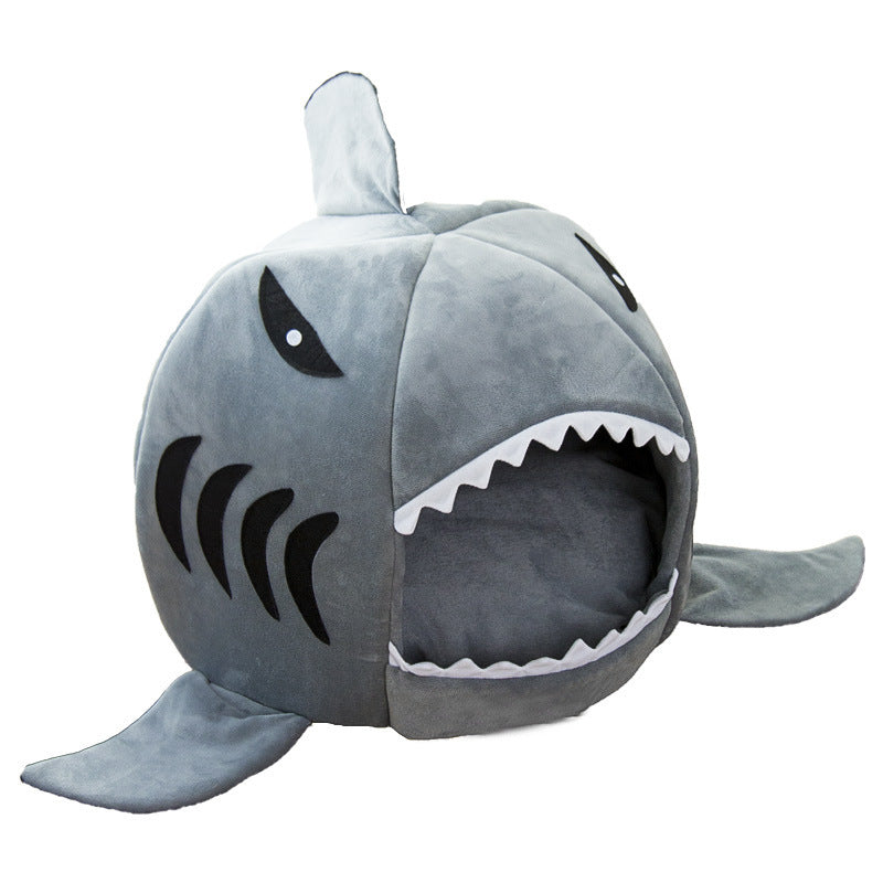 Creative Dual-Purpose Shark Pet's Bed