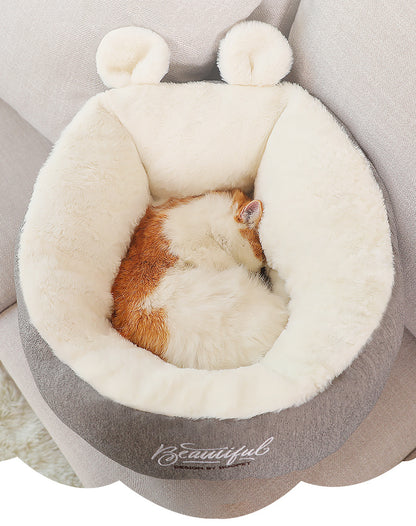 Pet Dog Bed Warming Soft Sleeping