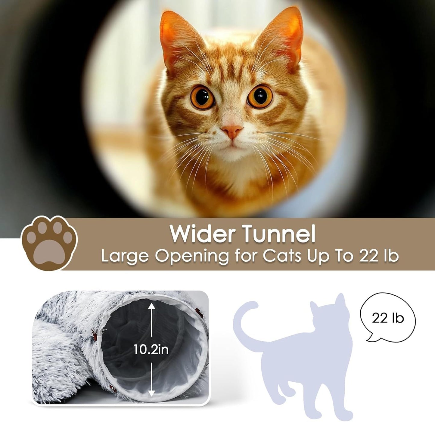 Cat Tunnel Bed