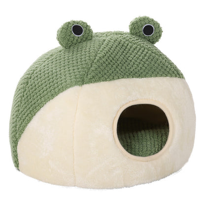 Pet Cat & Dog Nest Little Frog Series