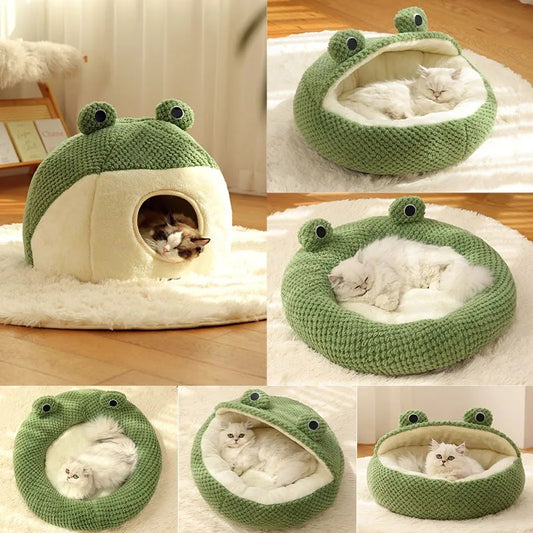 Pet Cat & Dog Nest Little Frog Series