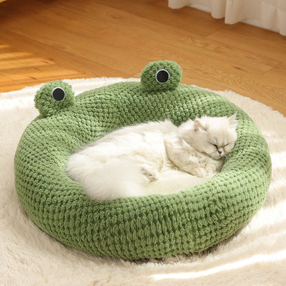 Pet Cat & Dog Nest Little Frog Series