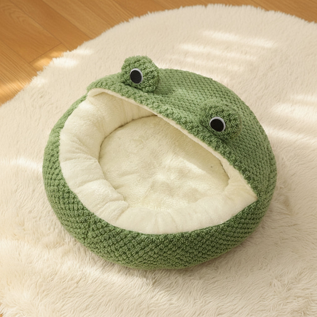 Pet Cat & Dog Nest Little Frog Series