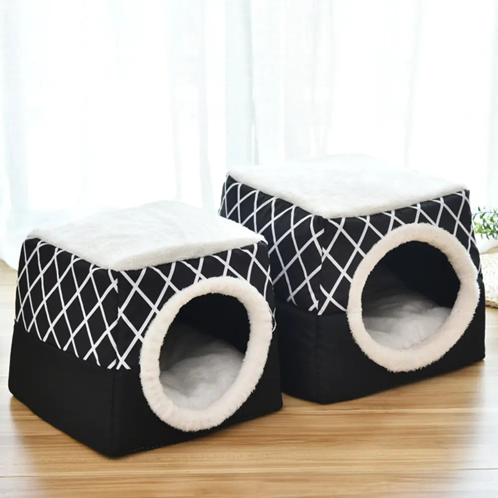 Huisdier Honden- en Kattenbed Villa - Dual Use Space Capsule